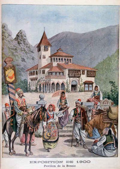 1900 Evrensel Sergisindeki Bosna pavyonu, Paris, 1900 by Unbekannt
