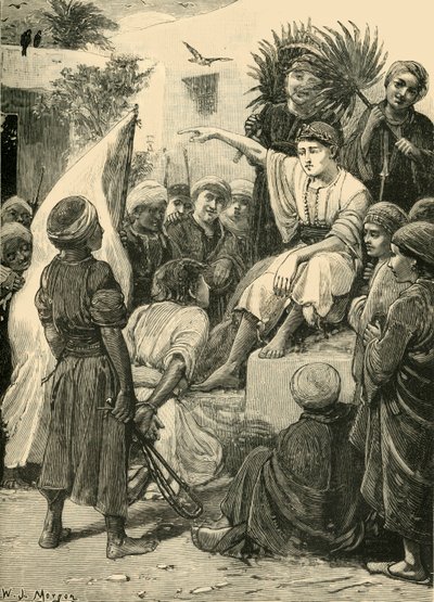 Kralı Oynayan Çocuk Cyrus, 1890. by Unbekannt