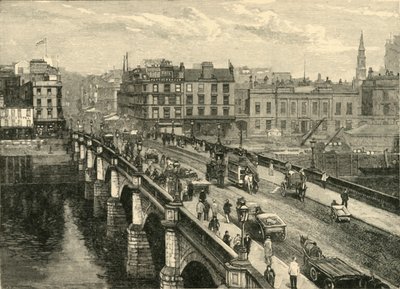 Broomielaw Köprüsü, Glasgow, 1898. by Unbekannt