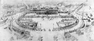 Olacak Buckingham Sarayı, 1910 by Unbekannt
