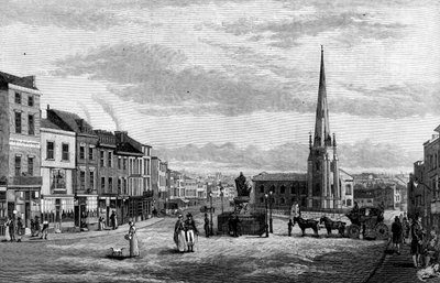 Boğa Halkası, St Martins Kilisesi ile, Birmingham, 1812 1887 by Unbekannt