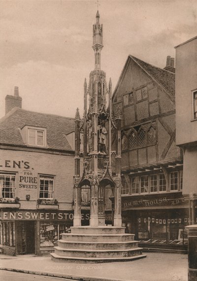 Buttercross, Winchester, Hampshire, 20. yüzyılın başlarında by Unbekannt
