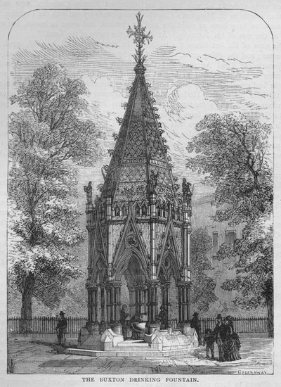 Buxton İçme Çeşmesi, Westminster, Londra, c1870 1878 by Unbekannt