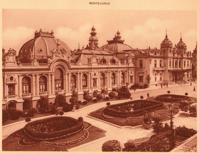 Kumarhane, Monte Carlo, 1930. by Unbekannt