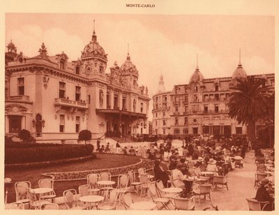 Casino ve Hotel de Paris, Monte Carlo, 1930. by Unbekannt