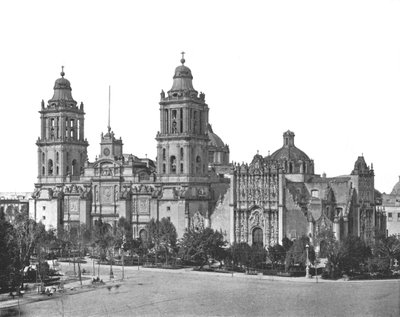 Katedral, Mexico City, Meksika, c1900. by Unbekannt