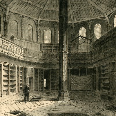 Restorasyonundan Önceki Bölüm Evi, 1881. by Unbekannt