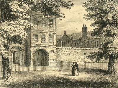 Charterhouse, Meydandan, c1872. by Unbekannt