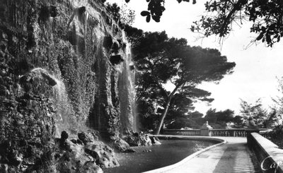 Chateau Şelalesi, Nice, Güney Fransa, 20. yüzyılın başlarında by Unbekannt