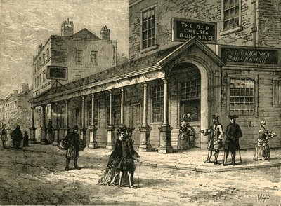 Chelsea Bun-House, 1810, c1876. by Unbekannt