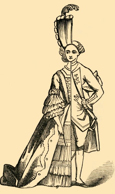 Şövalye DEon, c1878. by Unbekannt