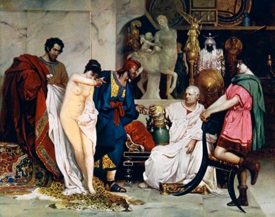 Kadın Köle ile Vazo Arasındaki Seçim, 1902-1903 by Unbekannt
