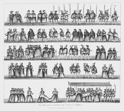 Prens Arthur'un Vaftizi, 24 Eylül 1486, 1782 by Unbekannt