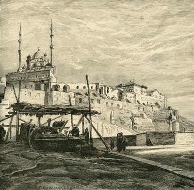 Selahaddin Eyyubi tarafından yaptırılan Kahire Kalesi, 1890. by Unbekannt