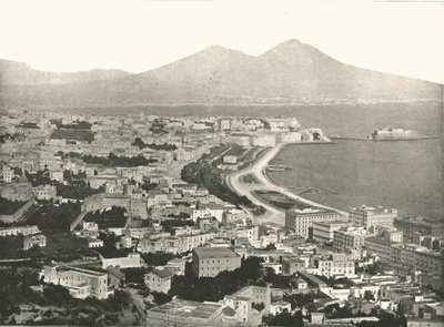 Şehir, Körfez ve Vezüv, Napoli, İtalya, 1895. by Unbekannt