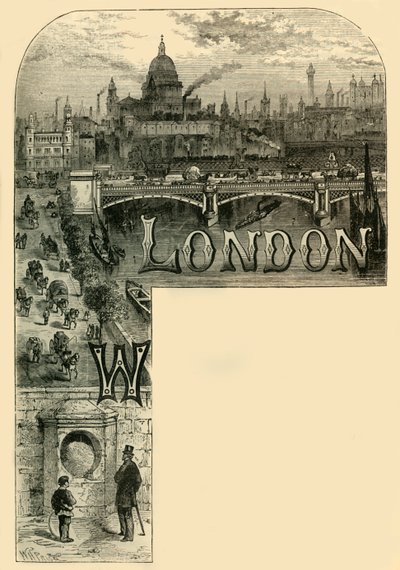 Londra Şehri, c1872. by Unbekannt