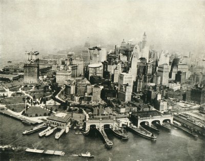 Havadan görüldüğü haliyle New York Şehri, 1936. by Unbekannt