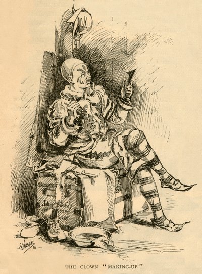 Palyaço Makyajı, 1882. by Unbekannt