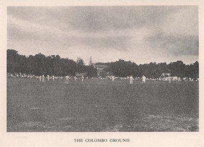 Colombo Kriket Sahası, Seylan, 1912. by Unbekannt