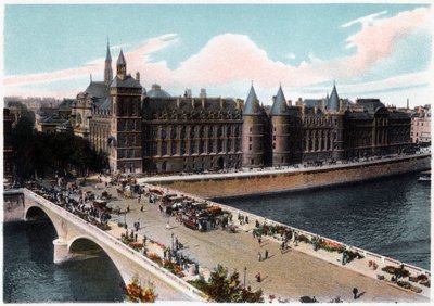 Conciergerie ve Pont Neuf, Paris, c1900 by Unbekannt