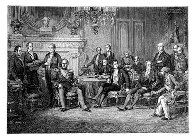 Paris Konferansı, 1856, 1888 by Unbekannt
