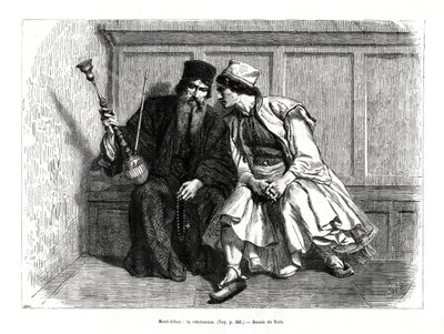 İtiraf, Athos Dağı, kuzey Yunanistan, 1886 by Unbekannt