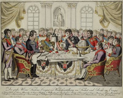 Viyana Kongresi, c. 1815 by Unbekannt
