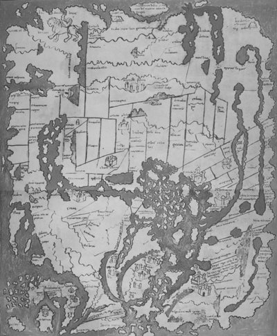 Cottoniana veya Anglo-Sakson Haritası MS Tib. BV, c995, 1903 by Unbekannt