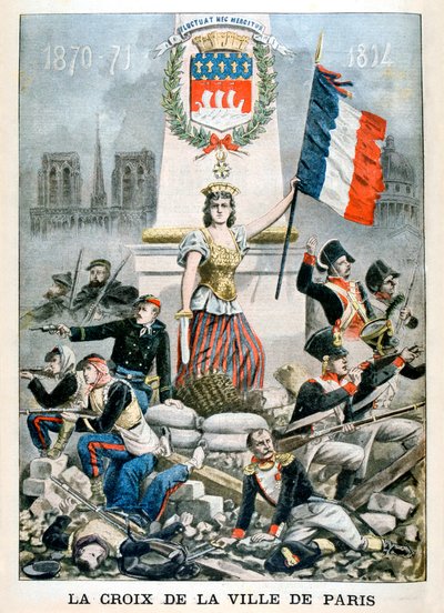 Paris şehrinin Haçı, 1901 by Unbekannt