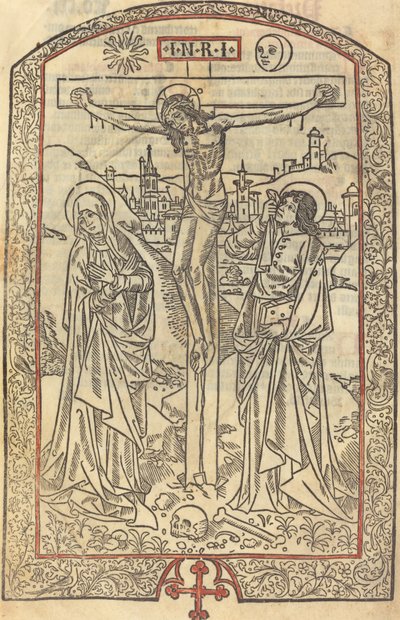 Çarmıha Gerilme, c. 1485. by Unbekannt