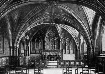 Crypt Şapeli, Westminster, c1920 by Unbekannt