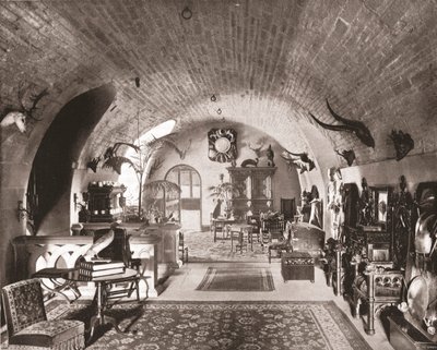 Crypt, Glamis Kalesi, Forfar, İskoçya, 1894. by Unbekannt