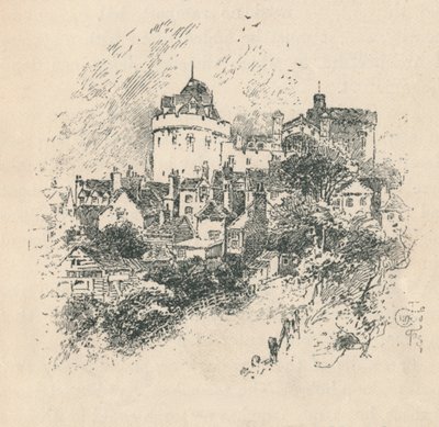 Sokağa çıkma yasağı kulesi, 1895 by Unbekannt