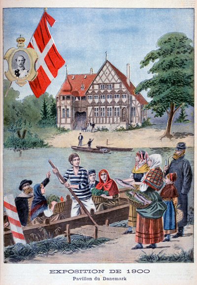 1900 Evrensel Sergisinde Danimarka pavyonu, Paris, 1900 by Unbekannt