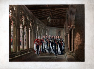 Deans Manastırı, Windsor, 10 Mart 1863 by Unbekannt