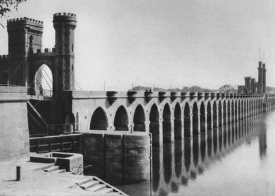 Delta Barajı, Kahire, Mısır, 1920