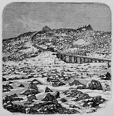 Depo ve Zirve Evi, Washington Dağı, 1883 by Unbekannt