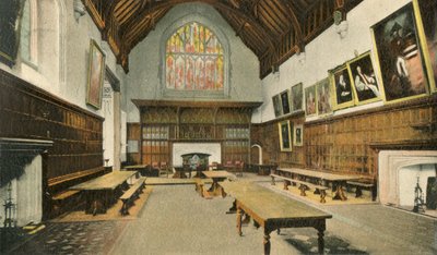 Yemek Odası, Eton Koleji, 1910. by Unbekannt