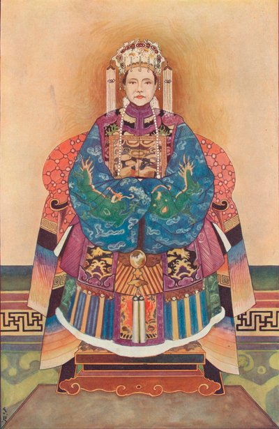 Çin'in Dowager İmparatoriçesi, 1908 by Unbekannt