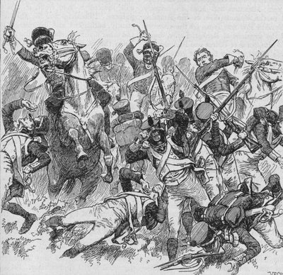Ejderhalar, Uzun, Parıldayan Kılıçlarıyla Vurarak İlerliyor, 1902 by Unbekannt