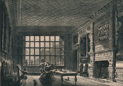Elizabeth Dönemi Odası, Coombe Manastırı, Warwickshire, 1915 by Unbekannt
