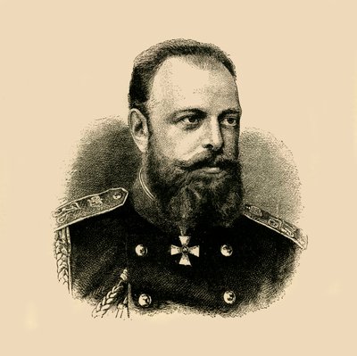 İmparator Alexander III, 1881. by Unbekannt