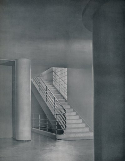 Giriş Holü ve Merdiven, 1942 by Unbekannt