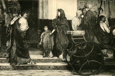 Bir Roma Tiyatrosunun Girişi, 1890. by Unbekannt