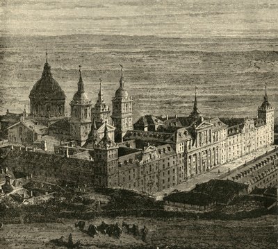 Escurial, Madrid yakınlarında, 1890. by Unbekannt