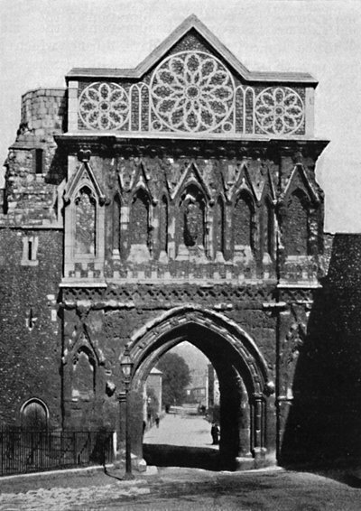 Ethelbert Kapısı, Norwich, 1892, 1903 by Unbekannt