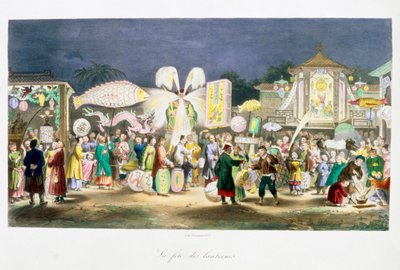 Fener Festivali, Çin, 1824-1827 by Unbekannt