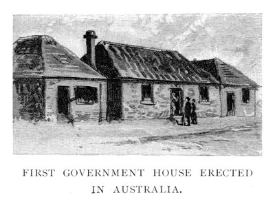 İlk Hükümet Konağı, Sidney, Avustralya, 1886 by Unbekannt