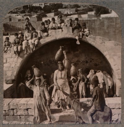 Bakire Çeşmesi, Nasıra, c1900 by Unbekannt