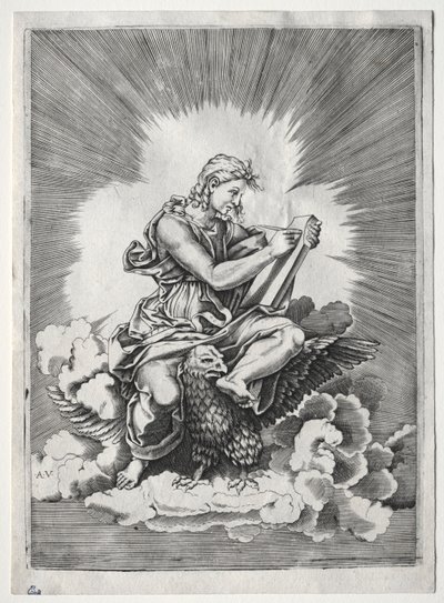 Dört Evangelist: St. John, c. 1518. by Unbekannt